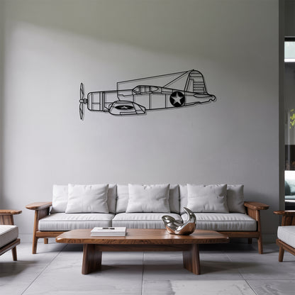 F4U Corsair - Metal Wall Art