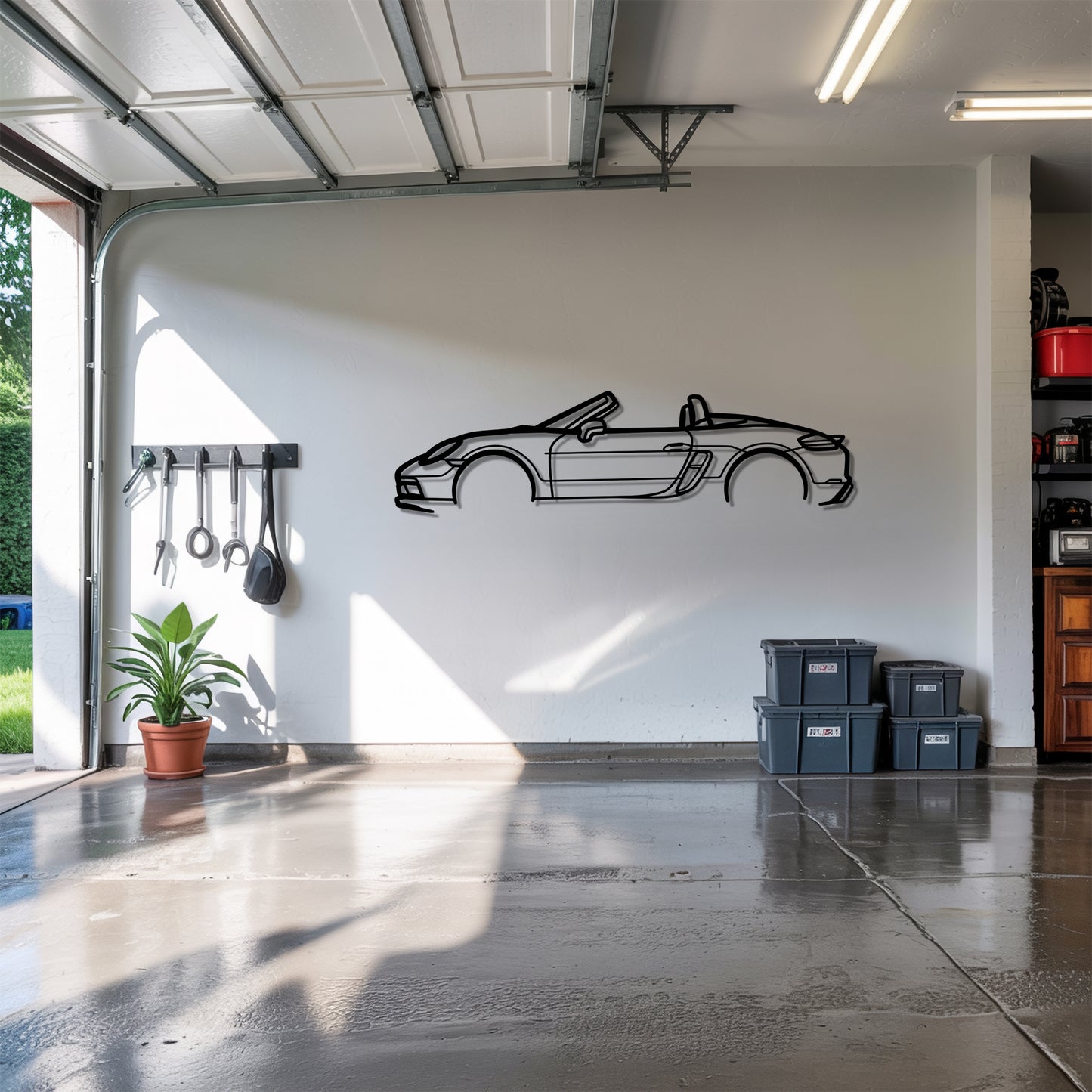 Boxster 718 GTS - Metal Wall Art