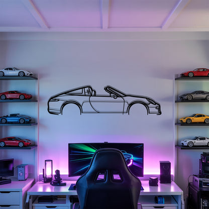 911 Targa - Metal Wall Art